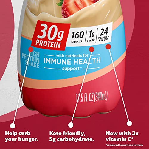 Premier Liquid Protein Shake -24 Vitamins & Minerals/Nutrients to Support Immune Health Premier Protein uk supplements