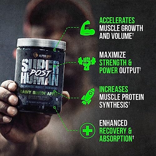 ALPHA LION Superhuman Pre Workout Powder & Post Workout Recovery Bundle, Sustained ALPHA LION uk supplements