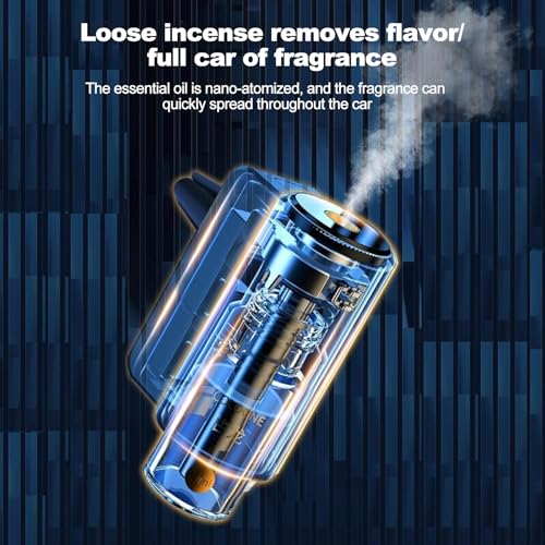 VEAREAR Smart Car Air Freshener Diffuser, Car Essential Oil Diffuser with 3 Adjustable Intensity Modes VEAREAR uk supplements