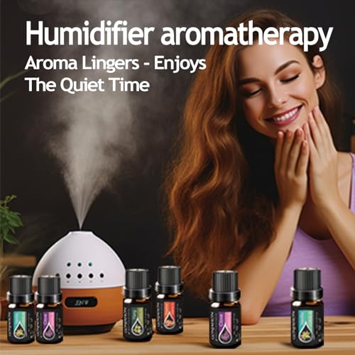 KMSCO Essential Oils Set -Top 16(0.33Fl Oz) Organic Plant Natural Fragrance Scents Blends Oil KMSCO uk supplements
