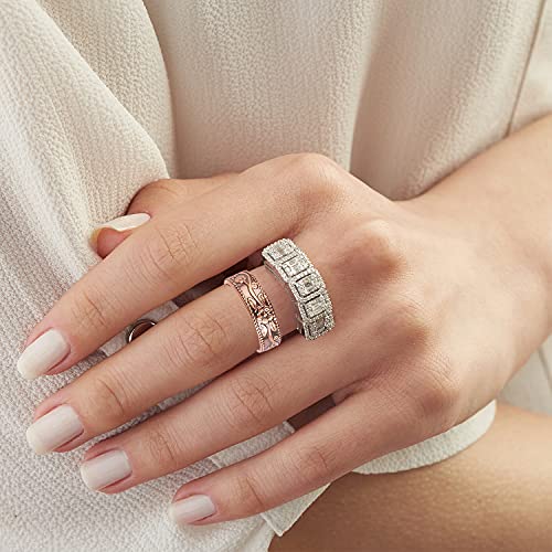 Vicmag Copper Magnetic Ring for Women, Lymphatic Drainage Ring Ladies Fingers Thumb Vicmag uk supplements