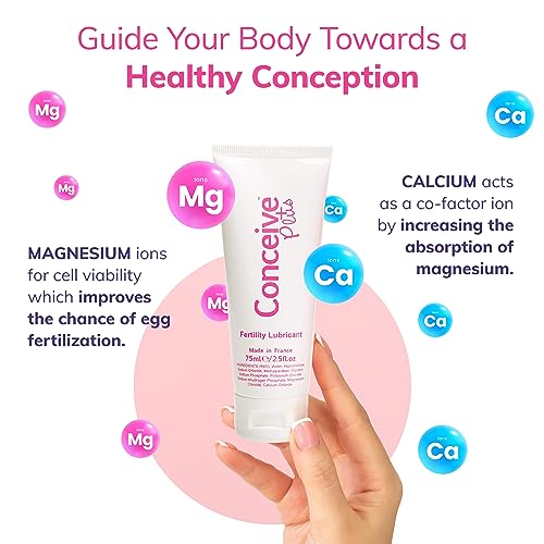 Conceive Plus Fertility-Friendly Personal Lubricant, TTC Safe, - 1 Ounce Conceive Plus uk supplements