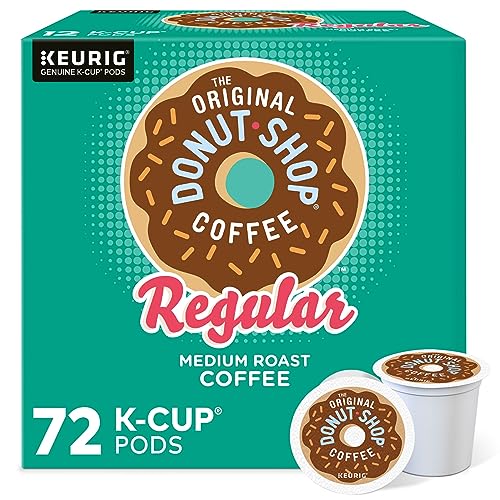 The Original Donut Shop Regular Keurig Single-Serve K-Cup Pods, Medium Roast Coffee The Original Donut Shop uk supplements