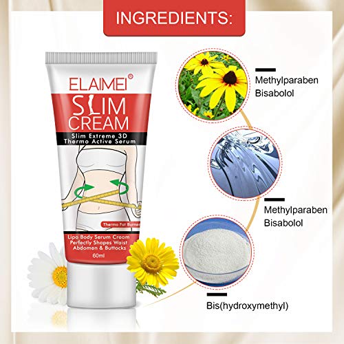 Hot Cream 2 Pack, Slimming Hot Cream for Belly Burns Fat, Slimming Cream Fat Burning SHIFAKOU uk supplements