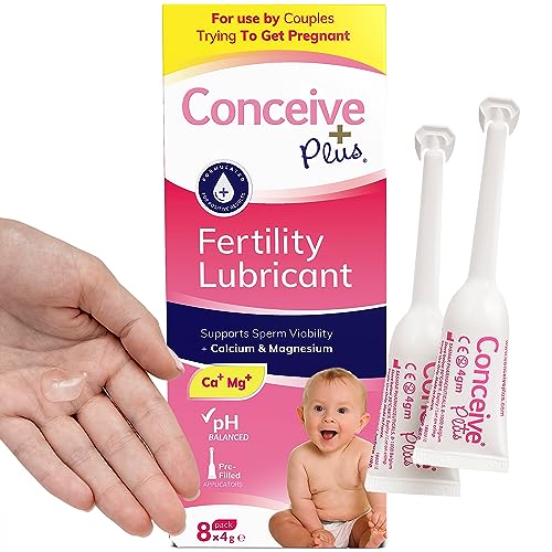 Conceive Plus Fertility Lubricant in Pre-Filled Applicators, Fertility Friendly Lube for Couples Trying CONCEIVE PLUS uk supplements