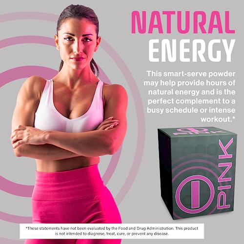 Energy Drink Powder, bHIP Pink for Women 30 Drink Mix Packets. Energy Supplements b:hip uk supplements