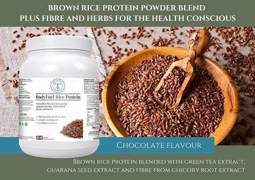Complementary Supplements | BodyFuel Brown Rice Protein Powder Plus Chicory, Green Tea Complementary Supplements uk supplements