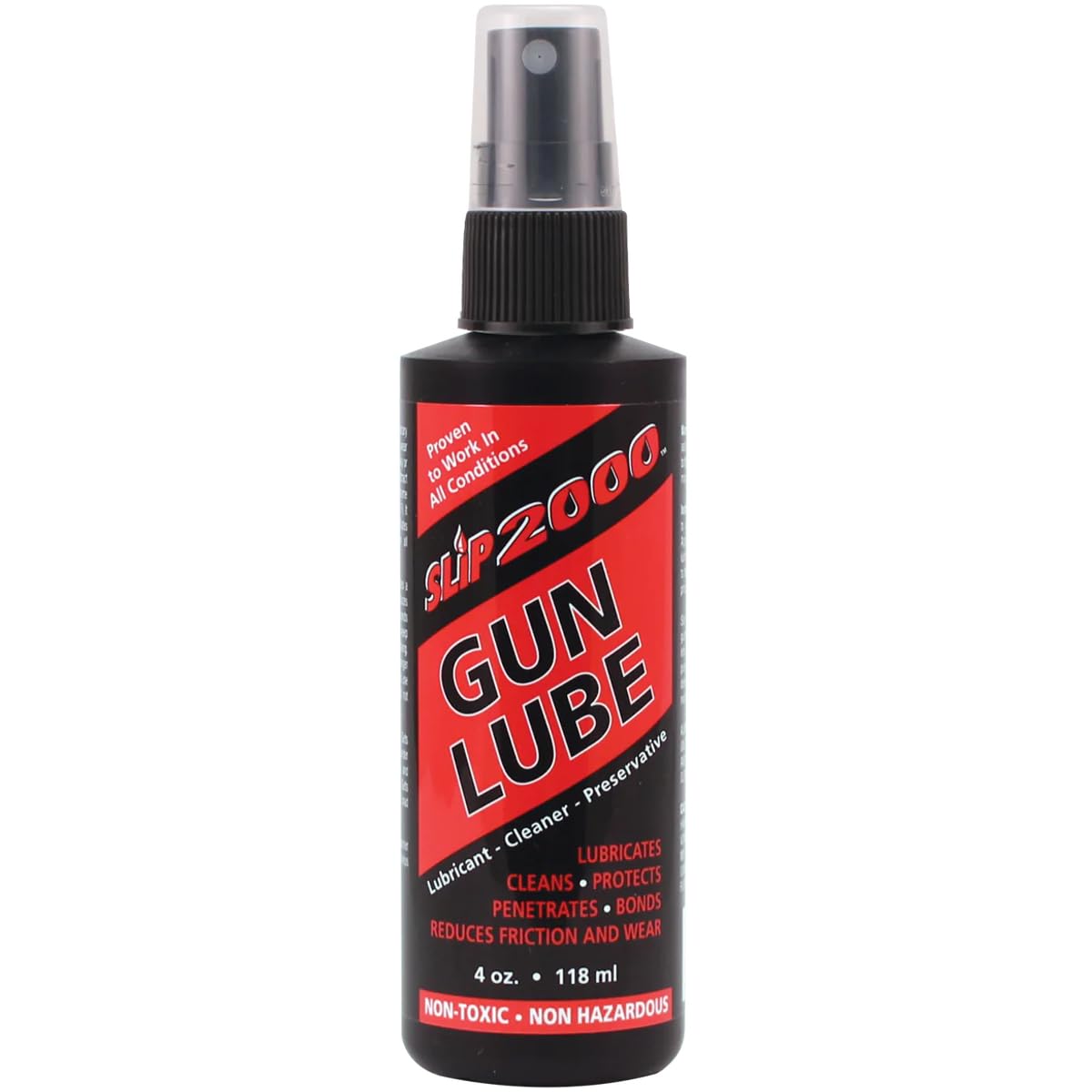 Slip 2000 Gun Lube, 100% Pure Synthetic CLP, Performs in All Conditions, Gun Lubricants for Peak Performance, Reduces Heat, Eliminates Excessive Wear, Shotguns, Rifles and Pistols, 4-Ounce Pump Slip2000 uk supplements