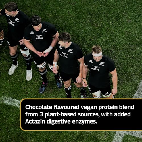 Healthspan Elite All Blacks Plant Protein Vegan Blend (750g) | 23g Protein Per Serving Healthspan Elite uk supplements