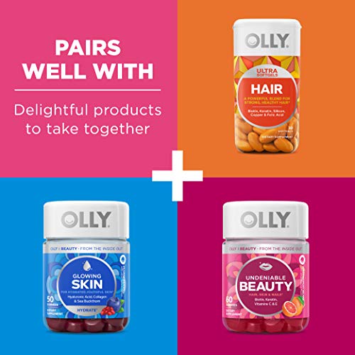OLLY Collagen Gummy Rings, 2.5g of Clinically Tested Collagen, Boost Skin Elasticity & Reduce OLLY uk supplements