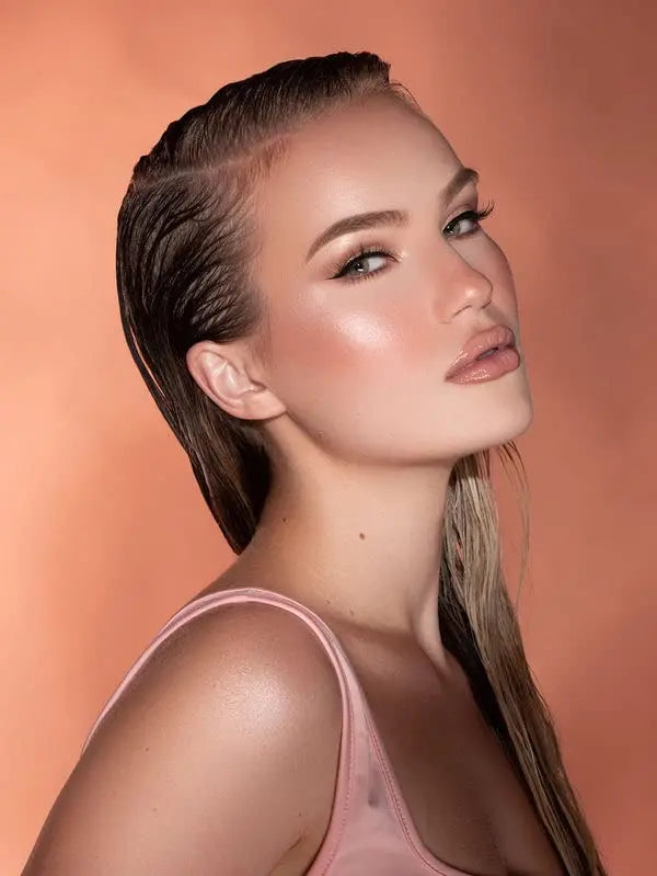 SHEGLAM Glow Bloom Liquid Waterproof Highlighter Long Lasting Cream Highlighter with Shimmer Dewy Finish - Vanilla Frost SHEGLAM uk supplements