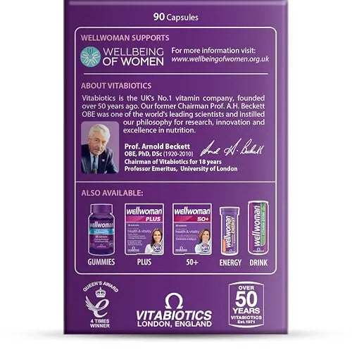 WELLWOMAN ORIGINAL CAPS Wellwoman uk supplements