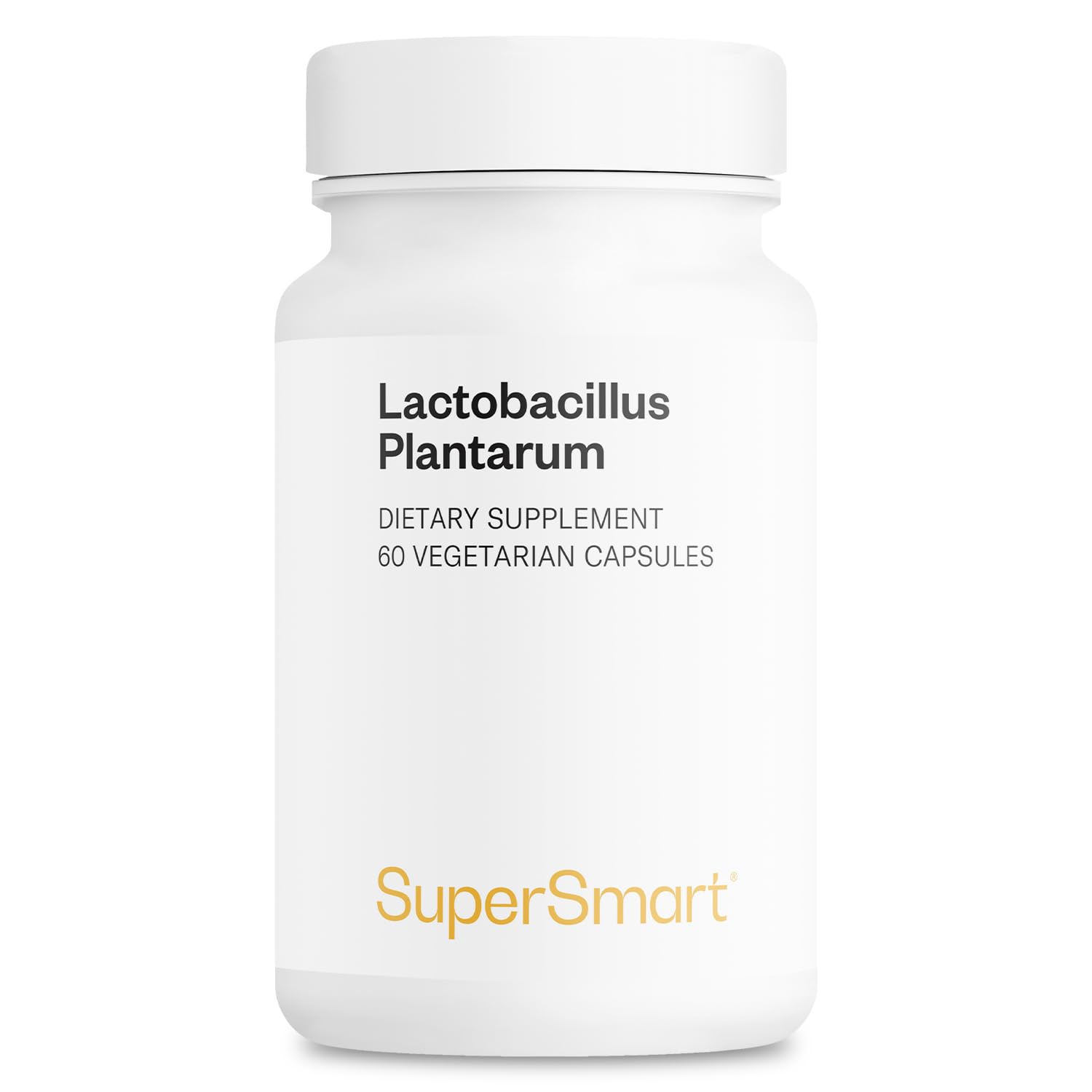 Supersmart - Lactobacillus Plantarum PostBiotic 20 Billion CFU per Day (Immuno-LP20) - Heat-Treated Probiotic Supplement | Non-GMO & Gluten Free - 60 Vegetarian Capsules Supersmart uk supplements