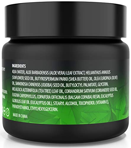 Viking Revolution Tea Tree Oil Cream - Super Balm Athletes Foot Cream - for Eczema Viking Revolution uk supplements