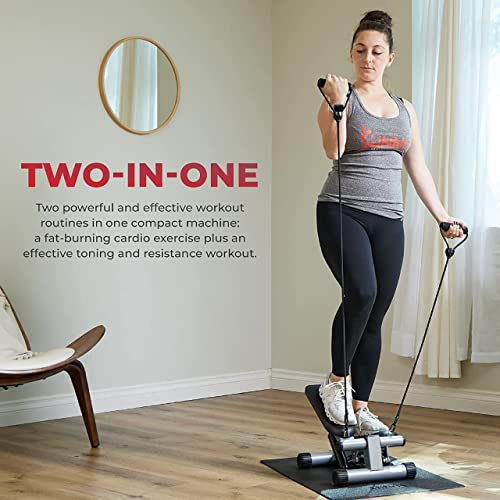 Sunny Health & Fitness Mini Stepper for Exercise Low-Impact Stair Step Cardio Equipment Sunny Health & Fitness uk supplements