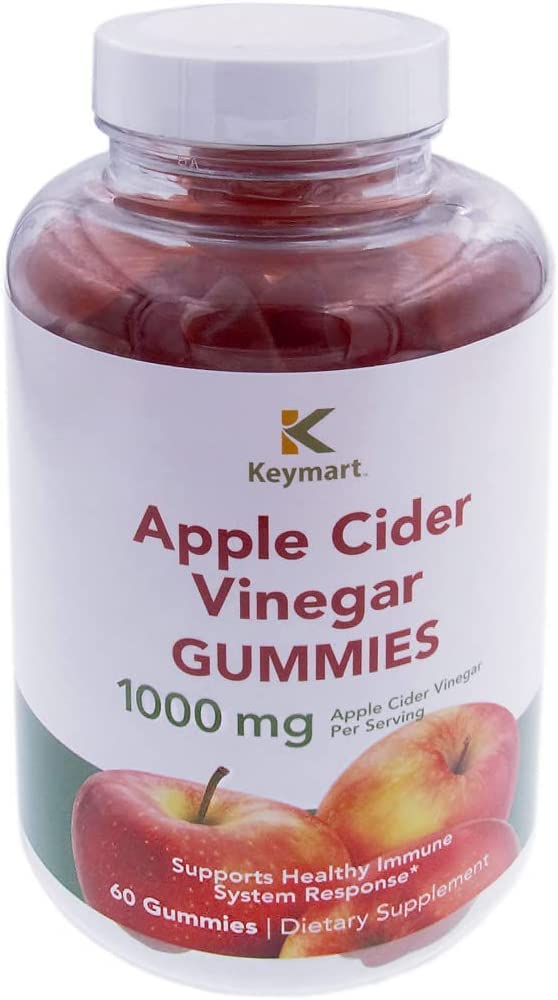KEYMART Apple Cider Vinegar ACV Gummies 1000mg Per Serving Dietary Supplement KEYMART uk supplements