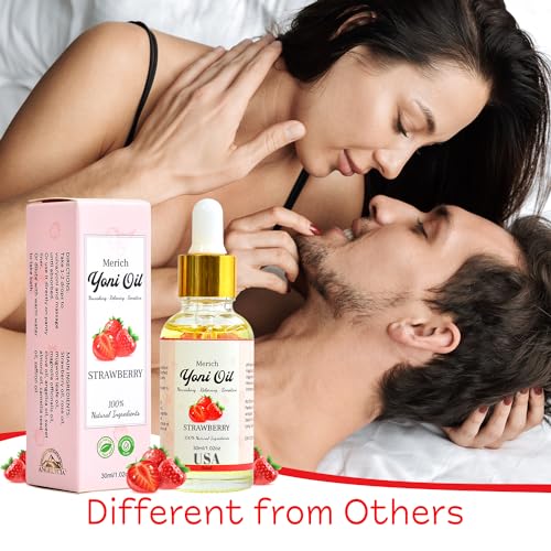 MERICH Natural Yoni Oil | Feminine Yoni Detox Oil | Naturally Scented Vaginal Oil | Restores pH Balance ANGELYCIA uk supplements
