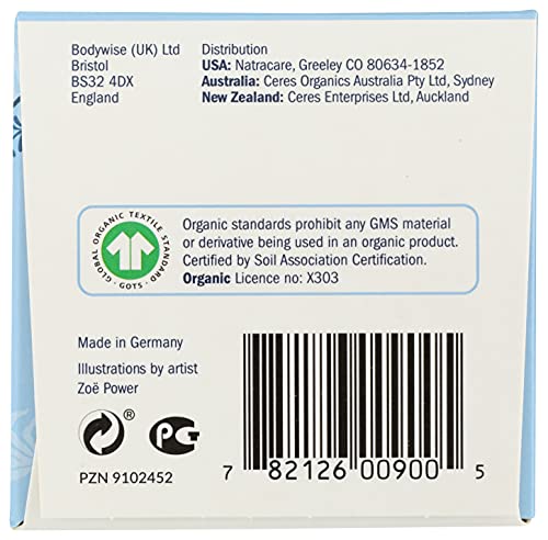 Natracare Organic Cotton Super Tampons with Cardboard Applicator, Plastic Free, Chlorine Free NATRACARE uk supplements