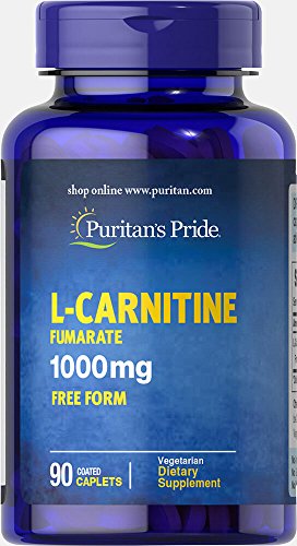 Puritan's Pride L-Carnitine Fumarate 1000 mg-90 Caplets Puritan's Pride uk supplements