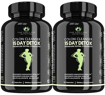 Colon Cleanse Fast-Acting Colon Cleanser Detox; Healthy Bowel Movement THE ENCLARE NUTRITION uk supplements