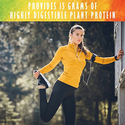 Garden of Life Organic Plant Protein Smooth Coffee Powder, 10 Servings - Vegan Garden of Life uk supplements