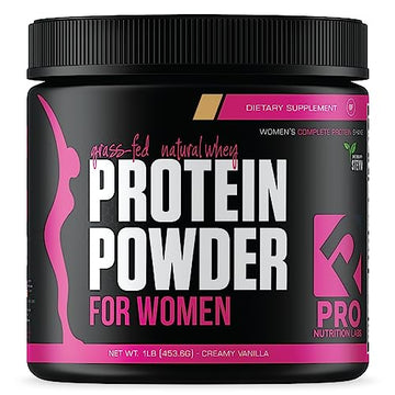 PRO NUTRITION LABS Whey Protein Vanilla Powder for Women - Supports Lean Muscle PRO NUTRITION LABS uk supplements