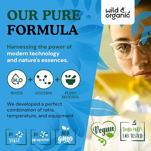 Wild & Organic Alcohol Detox Supplement - Liver Cleance & Repair Formula - Anti Alcohol Wild & Organic uk supplements