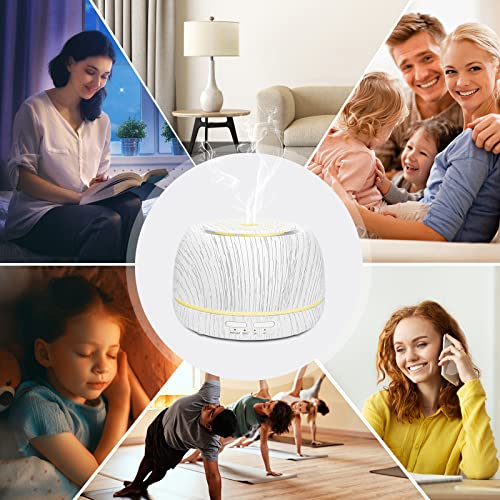 SEEDSEEL 300ML Essential Oil Diffuser, Remote Control Cool Mist Air Aromatherapy Diffuser SEEDSEEL uk supplements
