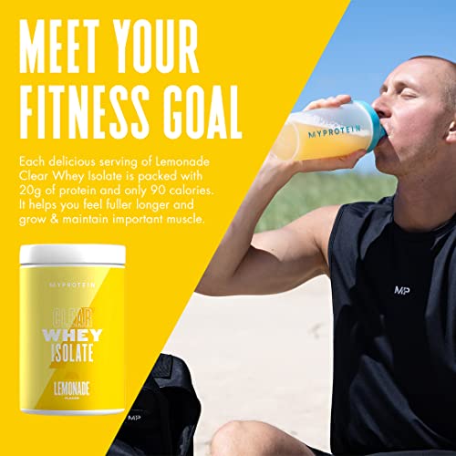 Myprotein® - Clear Whey Isolate - Whey Protein Powder - Naturally Flavored Drink Mix Myprotein uk supplements
