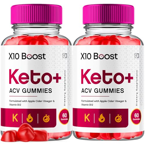 (2 Pack) X10 Boost Keto ACV Gummies Advanced Weight Loss, X10 Boost Keto S.O Labs uk supplements