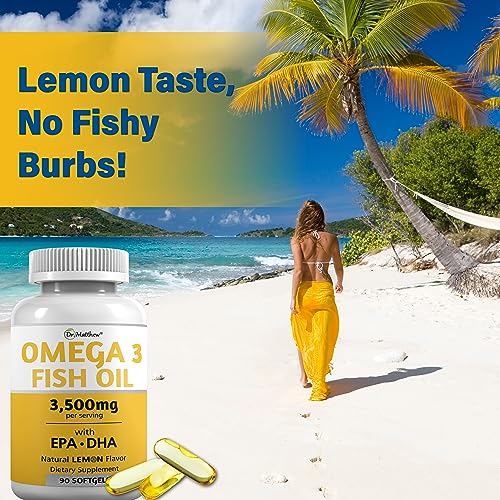 Burpless Fish Oil Pills. Triple Strength Omega 3 Fish Oil Burpless. EPA DHA Omega 3 Supplement Dr. Matthew uk supplements