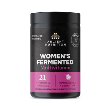 Ancient Nutrition Multivitamin for Women, Women's Fermented Multivitamin with Vitamin C, D, K, Zinc & Magnesium Ancient Nutrition uk supplements
