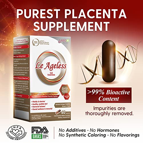 LABO Nutrition Le Ageless – Placenta Cell Rejuvenating Therapy from Japan – Enhanced with Collagen LABO Nutrition uk supplements