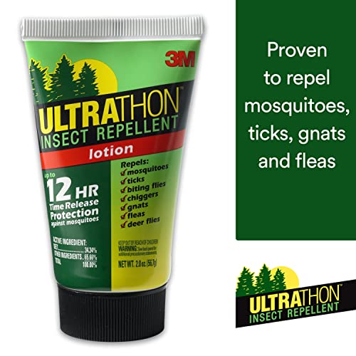 3M Ultrathon Insect Repellent Lotion, Splash and Sweat Resistant, 2 Oz Ultrathon uk supplements
