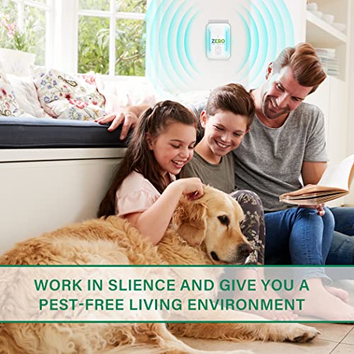 Ultrasonic Pest Repeller, Indoor Ultrasonic Repellent for Roach, Rodent ZEROPEST uk supplements