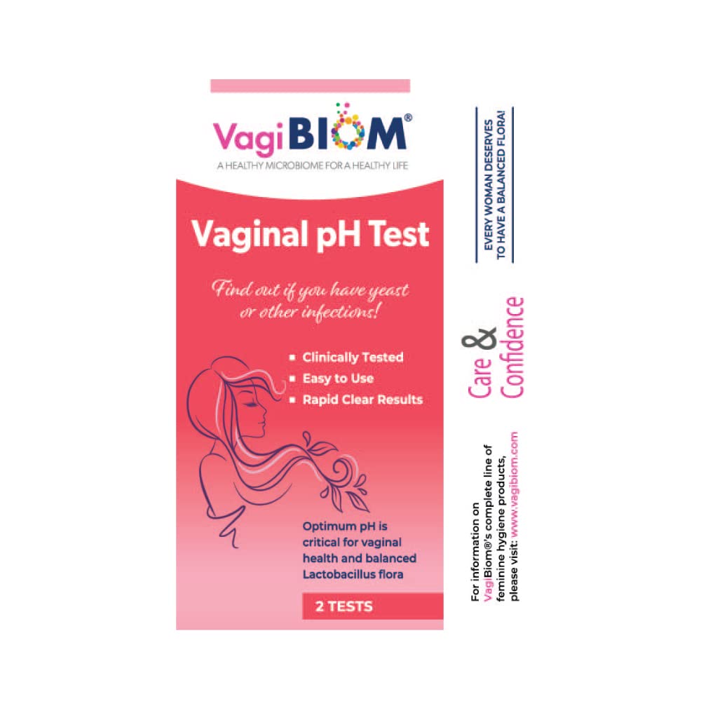 VagiBiom Vaginal pH Tester: Balanced and Healthy Vaginal microbiome ensures Optimum pH VagiBiom uk supplements