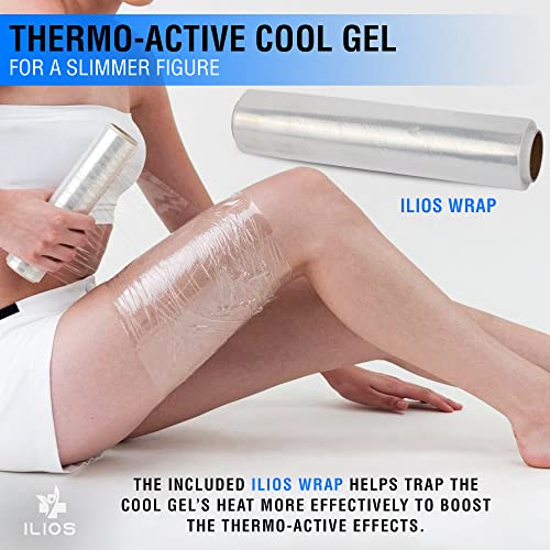 SlimSpa Cyro-Slim Cold Gel With Ilios Wrap - Skin Firming & Tightening Cryo Gel Solution ILIOS uk supplements