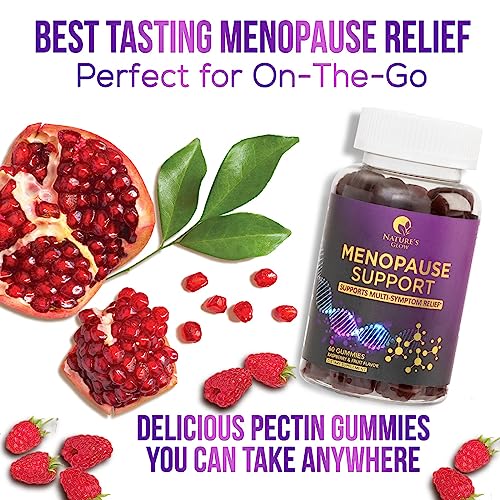 Menopause Supplements for Women, Multi Benefit Menopause Relief for Night Sweats Nature's Glow uk supplements