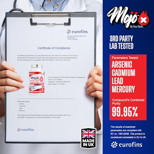 𝗠𝗢𝗝𝗢™ 𝗠𝘂𝗹𝘁𝗶-𝗩𝗜𝗧 - 𝟭𝟮𝟬𝘅 '𝗢𝗻𝗲 𝗮 𝗗𝗮𝘆' 𝗠𝘂𝗹𝘁𝗶-𝗩𝗶𝘁𝗮𝗺𝗶𝗻 & Minerals for Women Men - Enhance Mojo uk supplements