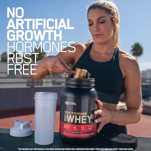 Optimum Nutrition Gold Standard 100% Whey Protein Powder, Double Rich Chocolate Optimum Nutrition uk supplements