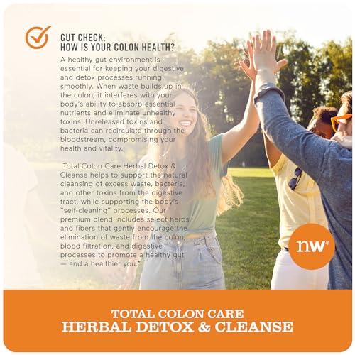 NatureWise Herbal Detox Cleanse Laxative Supplements | Natural Colon Cleanser Herb & Fiber Blend NatureWise uk supplements