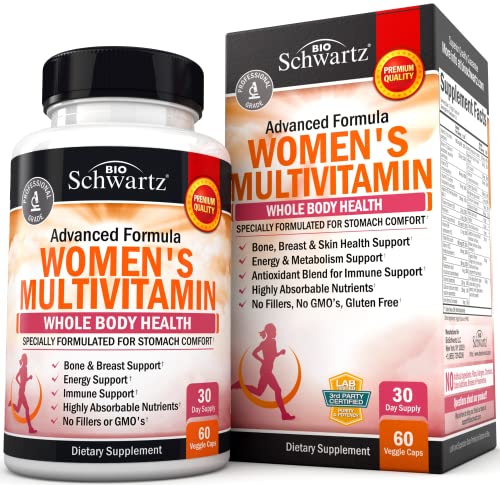 Multivitamin for Women with Vitamin D3 - Multivitamins for Bone Breast Skin Joint BioSchwartz uk supplements