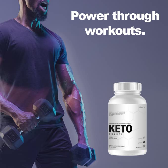 Keto Charge - Keto Charge Advanced Weight Management Formula (3 Pack, 180 Capsules) kivus uk supplements