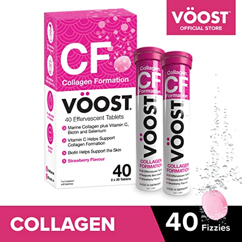 Vöost Collagen Formation Pack Of 40 Everscent Tablets Vöost uk supplements