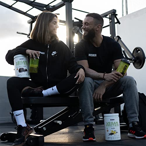 Weider Vegan Protein (750g) Vanilla Flavour. 23g Protein/dose, Pea Isolate (Pisane) & Rice Proteins Weider uk supplements