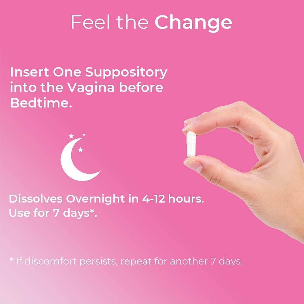 Natureland [40 Count Boric Acid Suppositories 600mg w/ [10 Pack] Vaginal Applicator - Feminine Care Natureland uk supplements