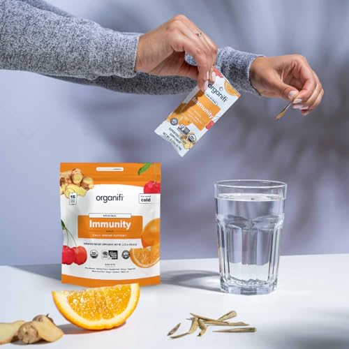 Organifi Immunity - Organic Superfood Immunity Support - 15 Single Serve Packets Organifi uk supplements
