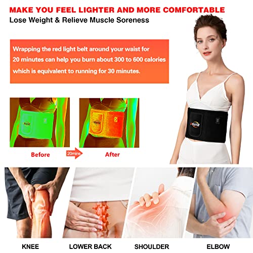 USUIE Red Light Therapy Belt, Infrared Light Therapy Wrap Red Light Therapy Device USUIE uk supplements